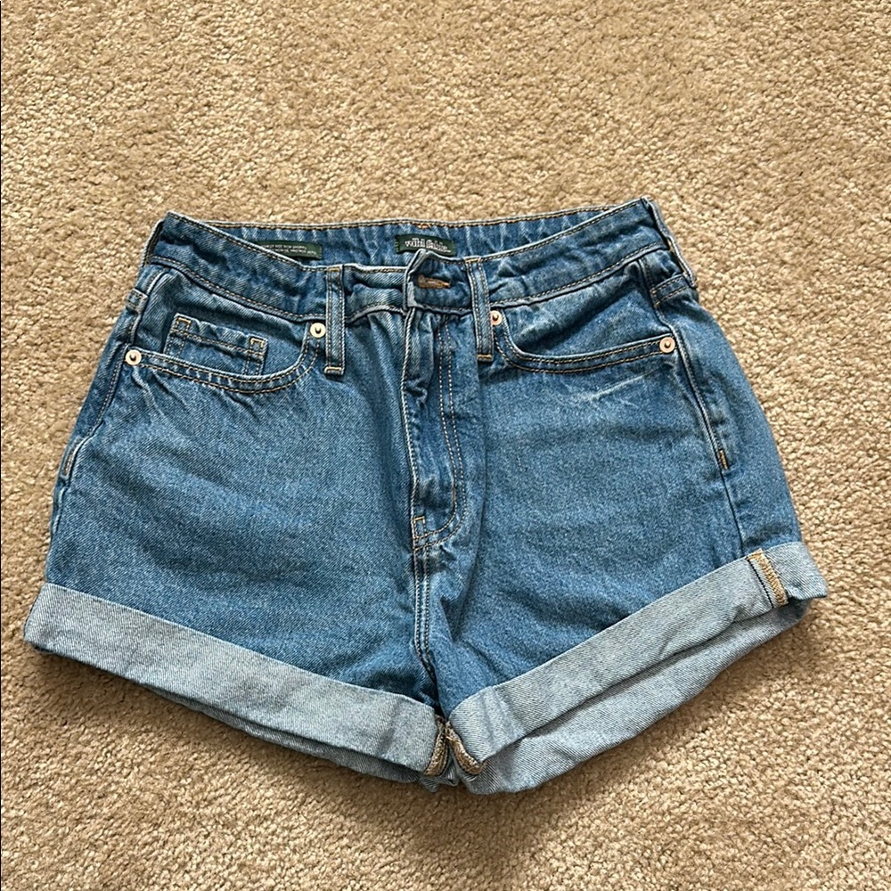 Denim Blue Women's Shorts